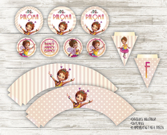 Kit imprimible Fancy Nancy Clancy - comprar online