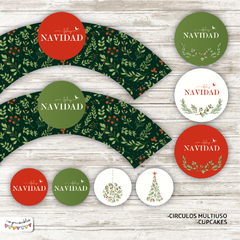Kit imprimible Desayuno Navidad Tradicional - comprar online