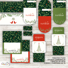 Kit imprimible Desayuno Navidad Tradicional en internet