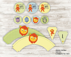 Kit imprimible Nene León - comprar online