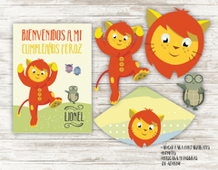 Kit imprimible Nene León - tienda online