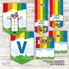 Kit Imprimible Number Blocks