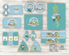 Kit imprimible Octonautas - comprar online