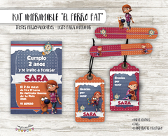 Kit imprimible El perro Pat