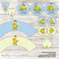 Kit imprimible Patito Juan - comprar online