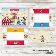 Kit Imprimible Payasos - tienda online