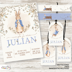 Kit imprimible Peter Rabbit