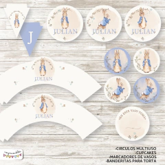 Kit imprimible Peter Rabbit en internet