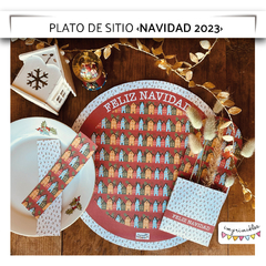 Plato de sitio NAVIDAD 2023
