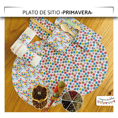 Plato de sitio Primavera