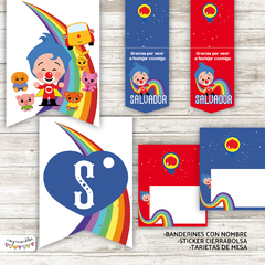 Kit Imprimible Payaso Plin Plin - Imprimibles