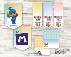 Kit imprimible Pocoyo - Imprimibles