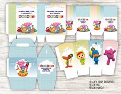Imagen de Kit imprimible Pocoyo