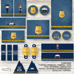 Kit Imprimible Policía en internet