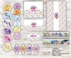Kit imprimible My little Pony en internet