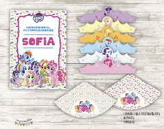 Kit imprimible My little Pony - tienda online