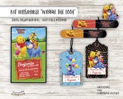 Kit imprimible Winnie the Pooh