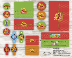 Kit imprimible Winnie the Pooh en internet