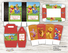 Imagen de Kit imprimible Winnie the Pooh