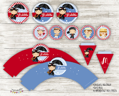 Kit imprimible Mary Poppins - comprar online