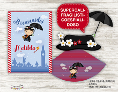 Kit imprimible Mary Poppins - tienda online
