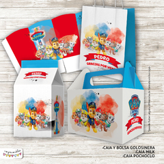 Kit imprimible Paw Patrol acuarela