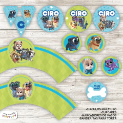 Kit Imprimible Puppy dog pals