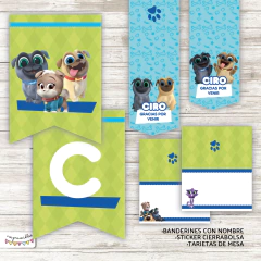 Kit Imprimible Puppy dog pals