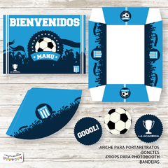 Kit imprimible Racing Club - tienda online
