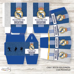 Imagen de Kit imprimible Real Madrid