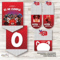 Kit imprimible RED - Imprimibles