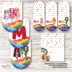 Kit imprimible Rainbow High - Imprimibles