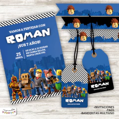 Kit Imprimible Roblox