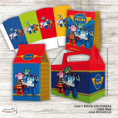 Kit Imprimible Robocar Poli