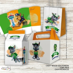 Imagen de Kit imprimible Rocky Paw Patrol