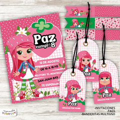 Kit Imprimible Rosita Fresita