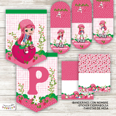 Kit Imprimible Rosita Fresita
