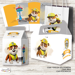 Imagen de Kit imprimible Rubble Paw Patrol