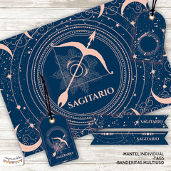 Kit Imprimible Desayunos del zodíaco: SAGITARIO