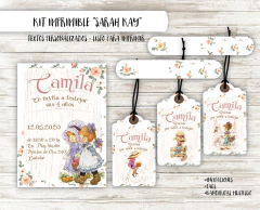 Kit imprimible Sarah Kay