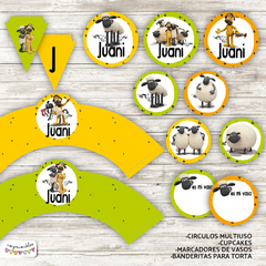 Kit Imprimible Shaun the sheep