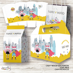 Imagen de Kit imprimible Superheroes y Superheroinas