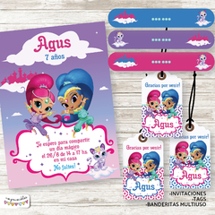 Kit Imprimible Shimmer y Shine
