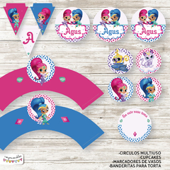 Kit Imprimible Shimmer y Shine - comprar online