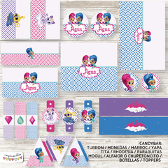 Kit Imprimible Shimmer y Shine en internet