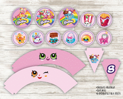 Kit imprimible Shopkins - comprar online