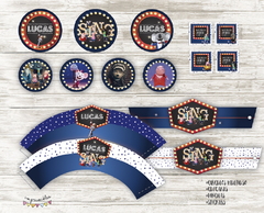 Kit imprimible Sing - comprar online