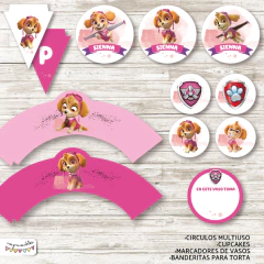 Kit imprimible Skye Paw Patrol