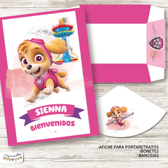 Kit imprimible Skye Paw Patrol