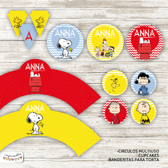 Kit Imprimible Snoopy - comprar online